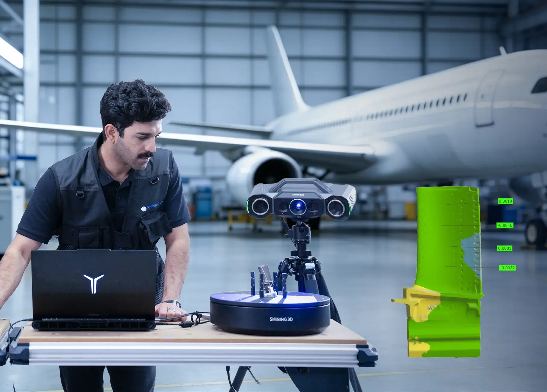 OptimScan Q12 HD Micron-Level Accuracy with Certified Metrology Confidence